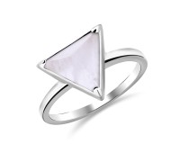 Rose Quartz Silver Rings NSR-2382-RQ